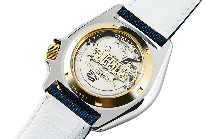SEIKO X ONE PIECE 5 Sports Watch 'Monkey D. Luffy Regular Box' SRPF62K1