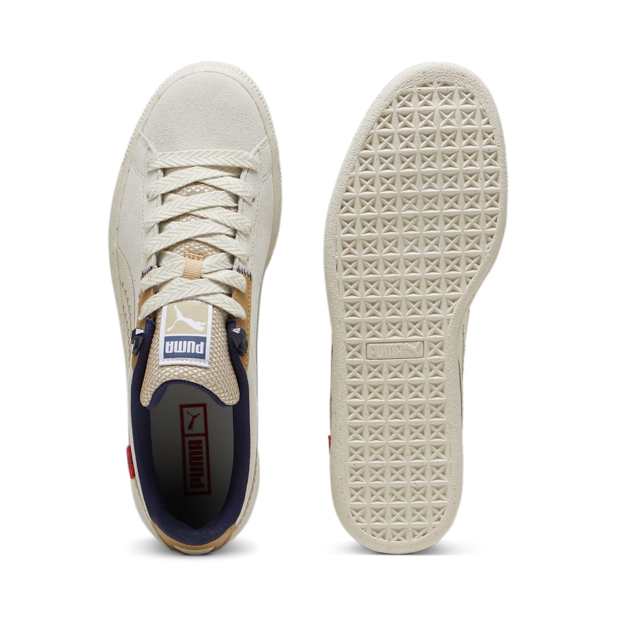 PUMA Suede 'Expedition Vapor Grey Prairie Tan' 395783-02