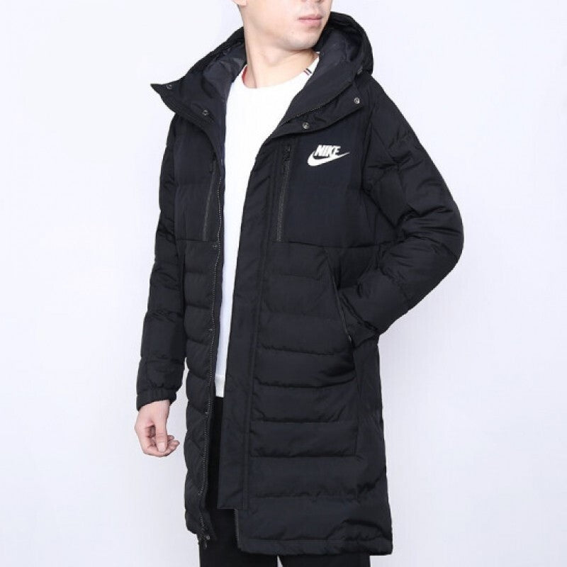 Cool City Nike Men's Winter Long Warm Lightweight Down Jacket AJ7949-010