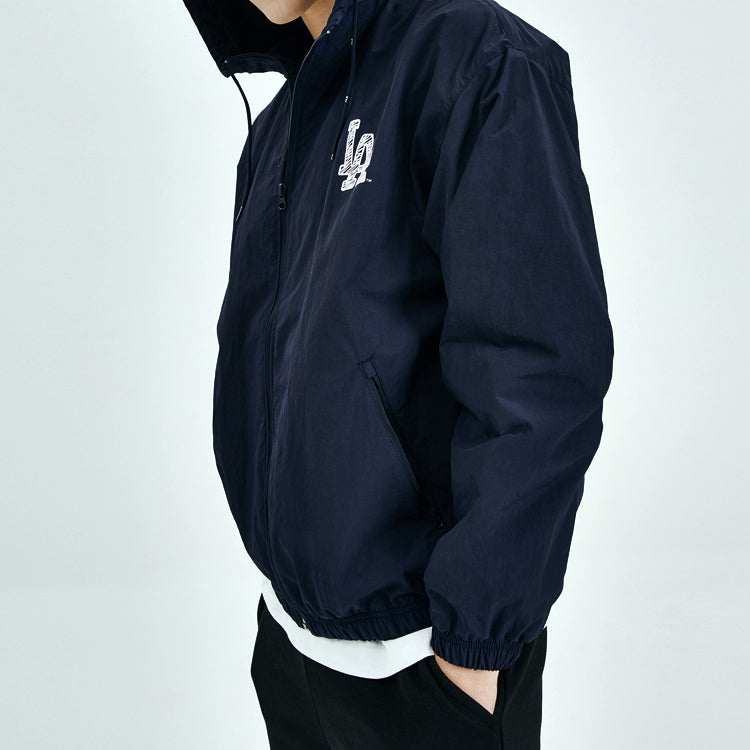 MLB Unisex LIKE Series Windblocker Jacket Blue 31JP09031-07N