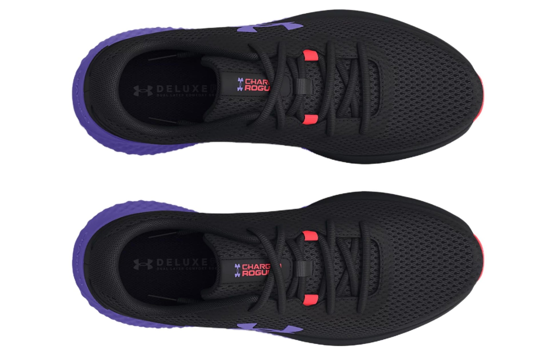 (WMNS) Under Armour Charged Rogue 3 'Black Violet Storm' 3024888-002
