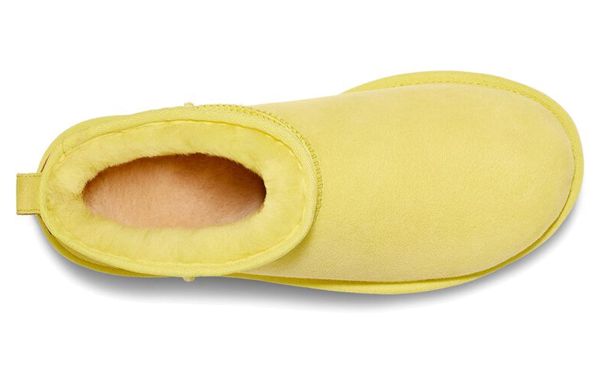 (WMNS) UGG Classic Ultra Mini 'Yellow' 1116109-MRT