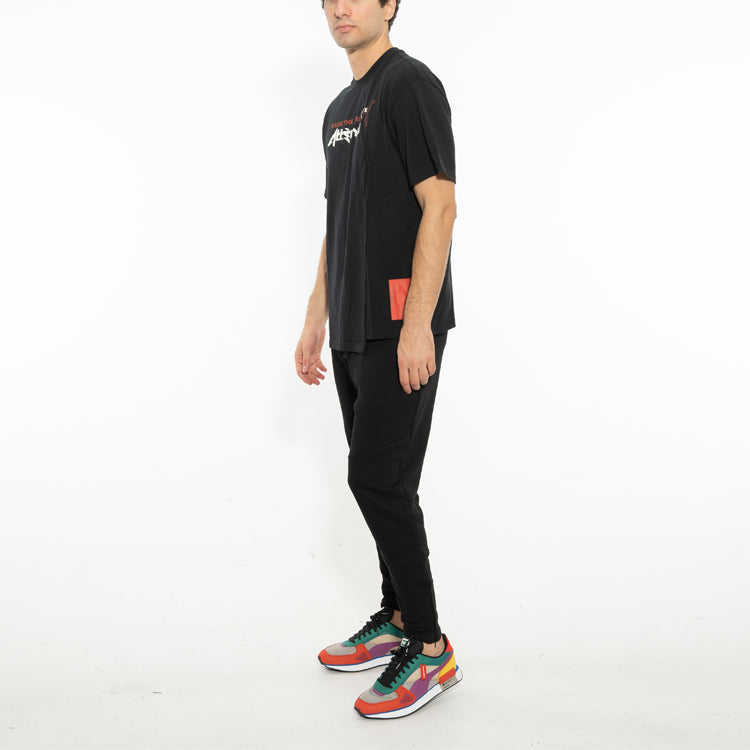 PUMA x Attempt T-shirt 'Black White Red' 598275-01