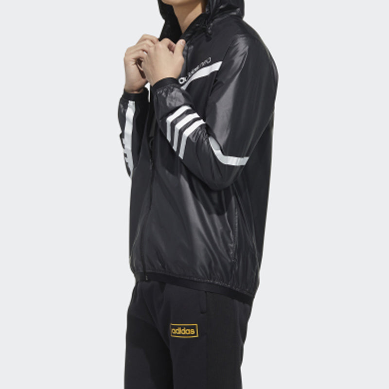 adidas neo M Cs 3s Wb Sports hooded Jacket Black GK5881