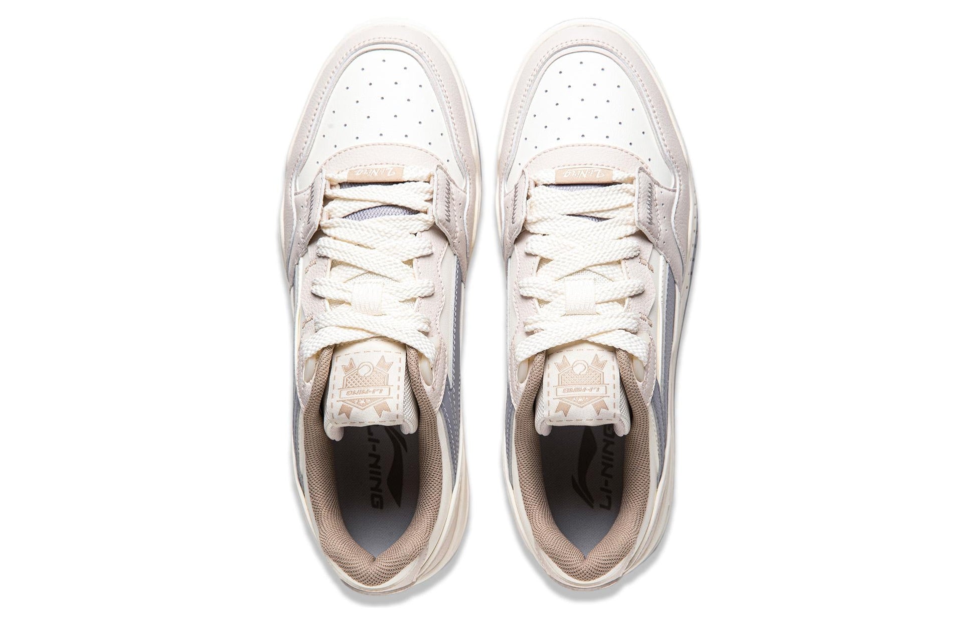Li-Ning Moon White 'Snow White Grey' AGCS251-37