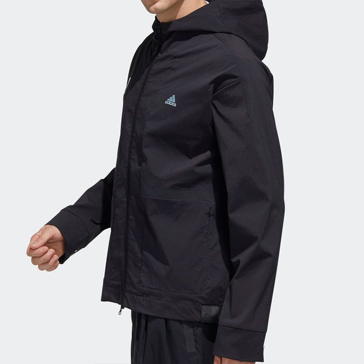 Men's adidas Windproof Sports Jacket Black FM9353
