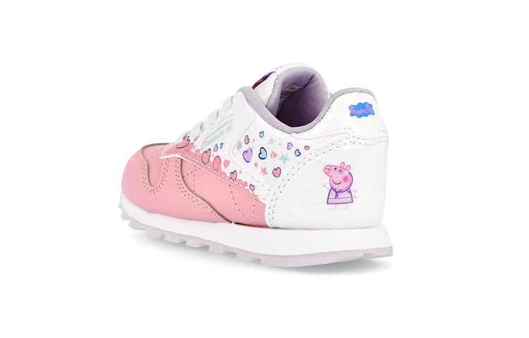 (TD) Reebok Peppa Pig x Classic Leather 'Bubbles and Hearts' GZ6485