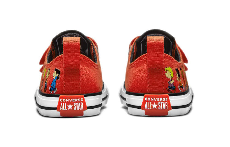 (TD) Converse Chuck Taylor All Star 2V x Peanuts 'Red White Black' A01870C