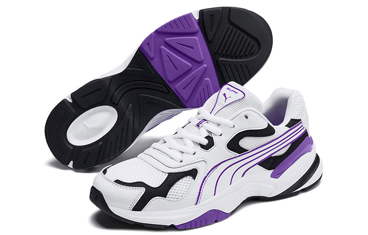 PUMA Axis Supr Sneakers White/Purple 370766-04