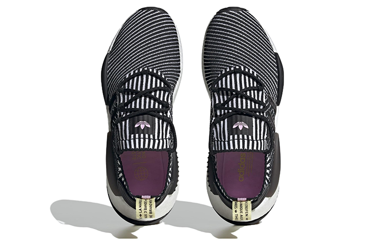 (WMNS) adidas NMD_W1 'Black White Lilac' IE9594