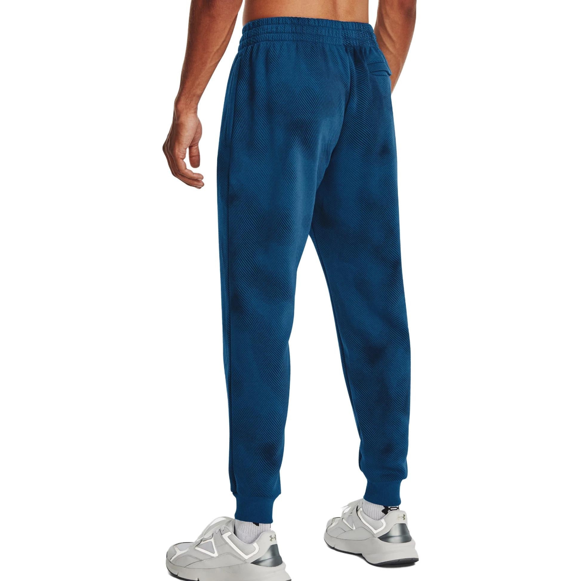 Under Armour Rival Fleece Printed Joggers 'College Blue' 1379777-426