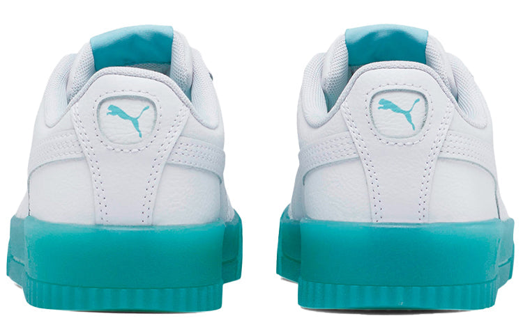 (WMNS) PUMA Carina Chrystal White/Green 373776-01