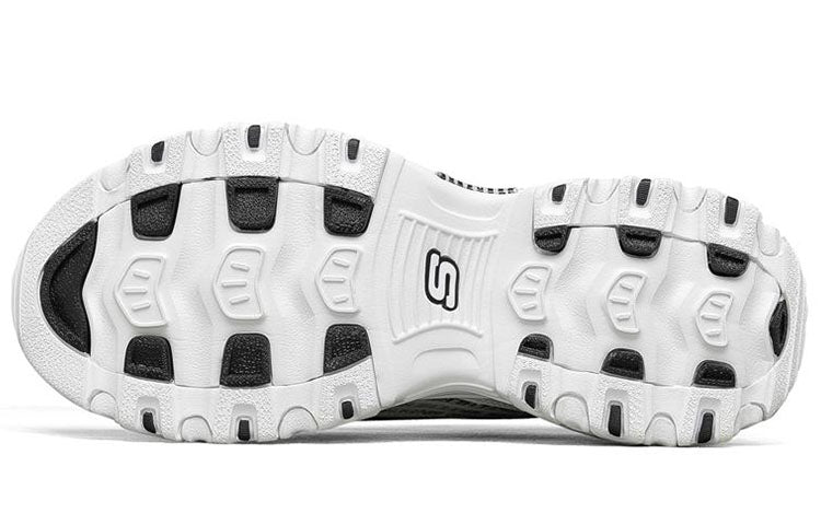 Skechers D'lites 1.0 Running Shoes White/Black 237158-WBK
