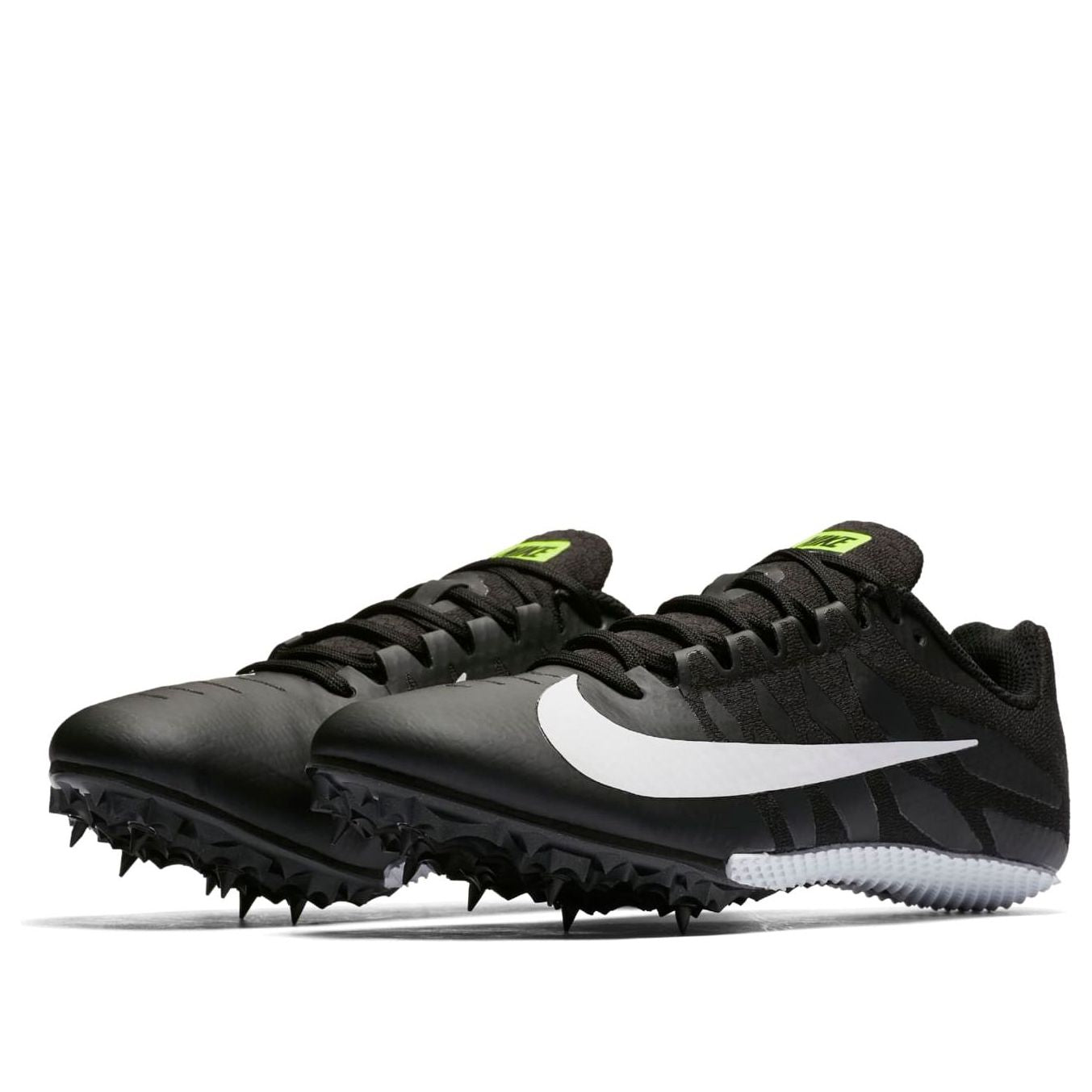 (WMNS) Nike Air Zoom Rival S 9 Spikes 'Black White' 907565-017