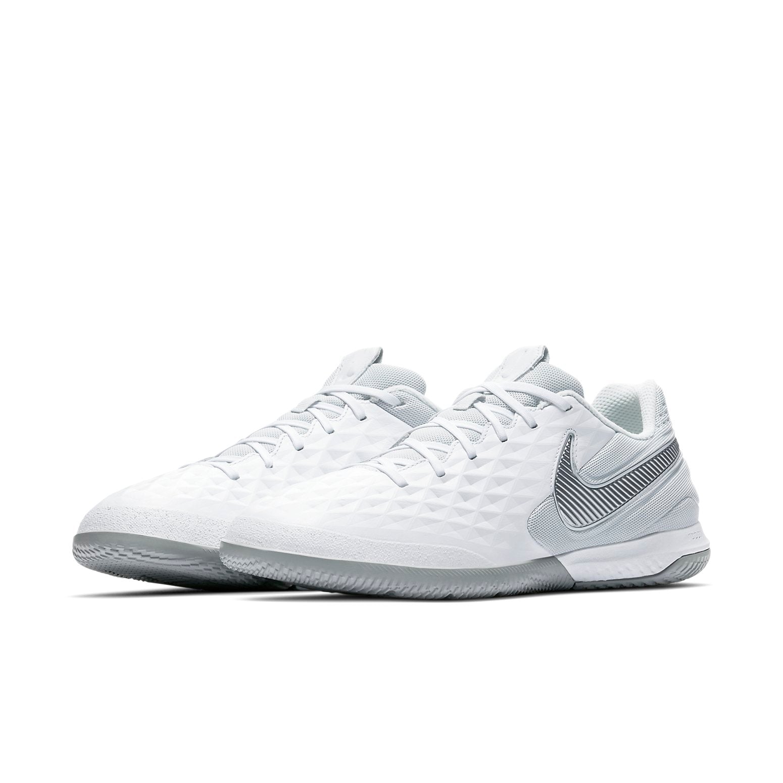 Nike React Tiempo Legend 8 Pro IC 'White Chrome' AT6134-100