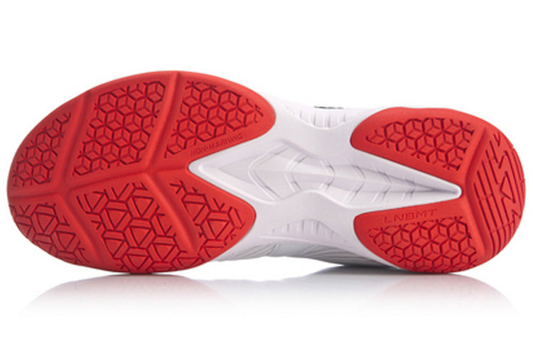 (WMNS) Li-Ning Sound Badminton Training Shoes 'Black White Red' AYTQ036-1