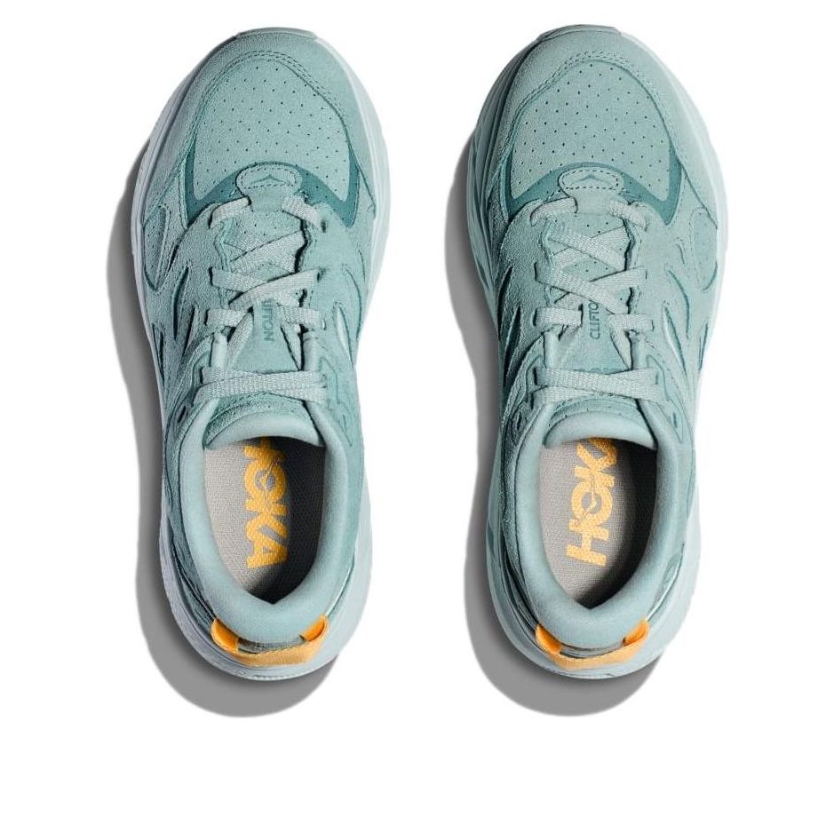 HOKA ONE ONE Clifton L Suede 'Cloud Blue Ice Flow' 1122571-CBIF