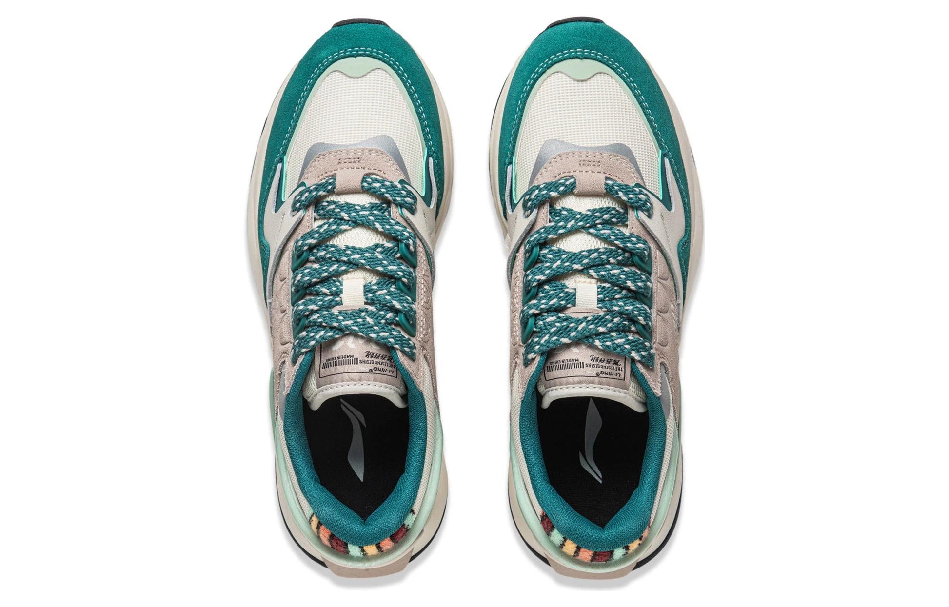 Li-Ning 001 Moment V2 'Cream White Green' AGCT501-3
