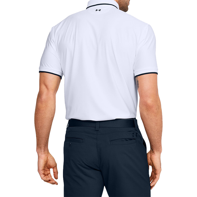 Under Armour Playoff Pique Polo Shirt 'White' 1345459-101