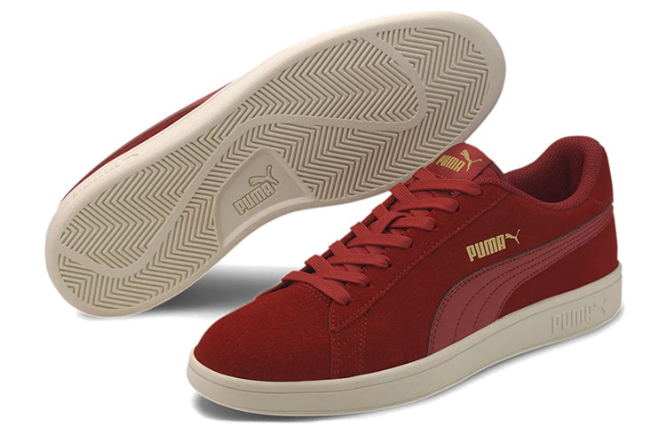 PUMA Smash v2 Red/Gold 364989-47