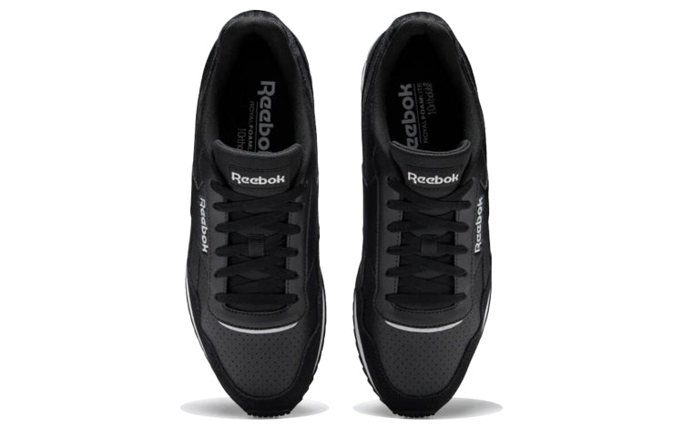 Reebok Royal Glide Ripple Clip Sport Shoes Black EF7712
