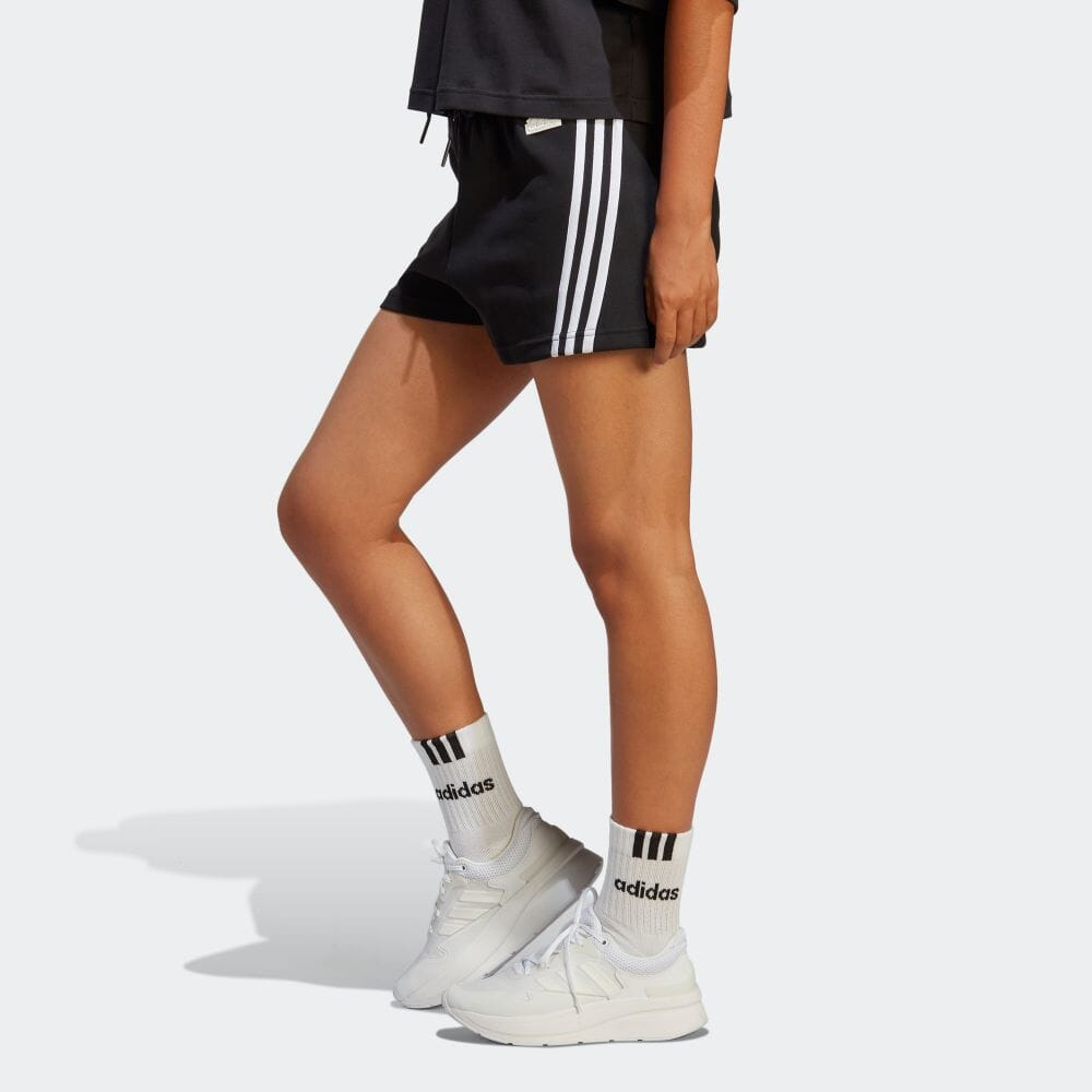 (WMNS) adidas Future Icons 3-Stripes Shorts 'Black' HT4712