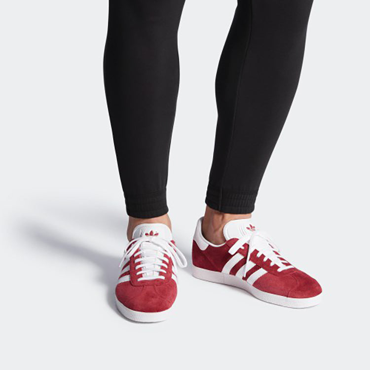 adidas Gazelle Shoes 'Burgundy White' B41645