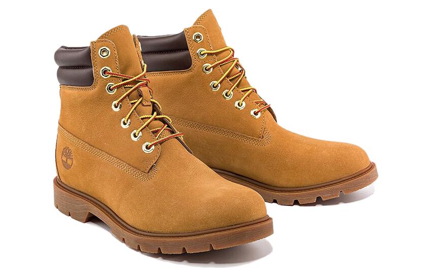 Timberland 6 Inch Double Collar Waterproof Basic 'Wheat Nubuck' A27TPW