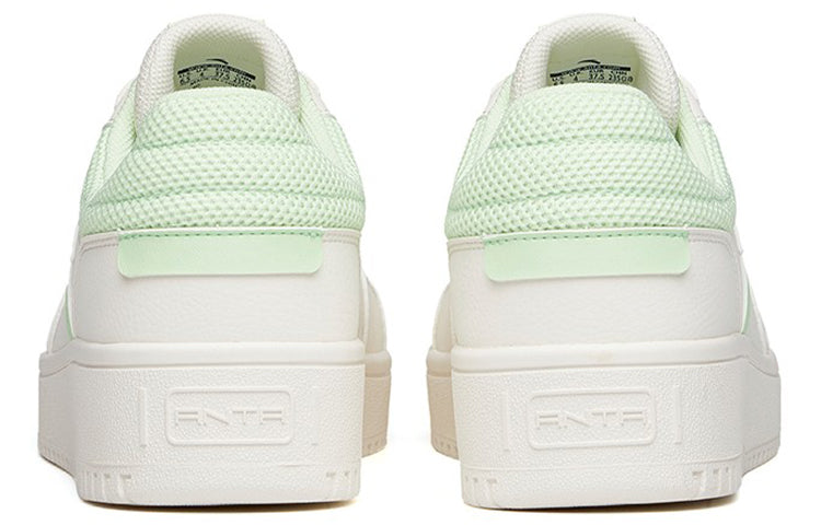 (WMNS) ANTA Skateboarding Series Sneakers 'White Green' 922128068-7