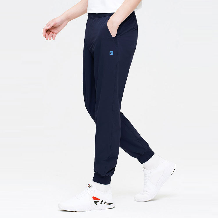 FILA Logo Woven Bundle Feet Sports Long Pants Blue A11M131863F-NV