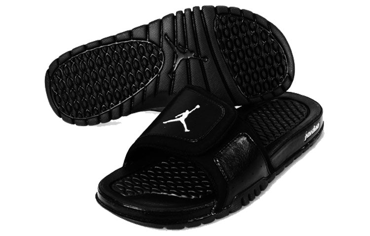 Air Jordan Hydro 2 Slide 'Black Metallic Silver' 312527-001