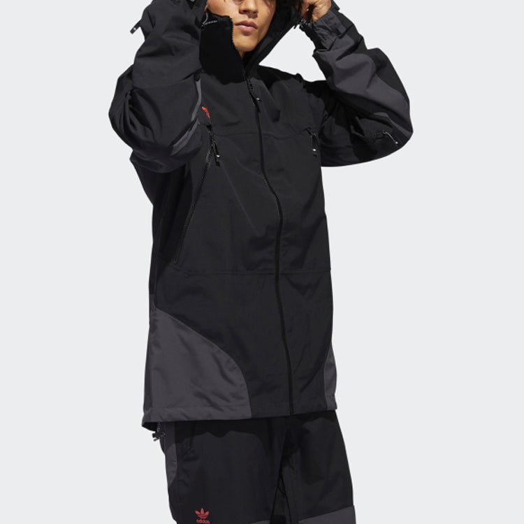adidas originals Sports Jacket hooded Black FJ7502