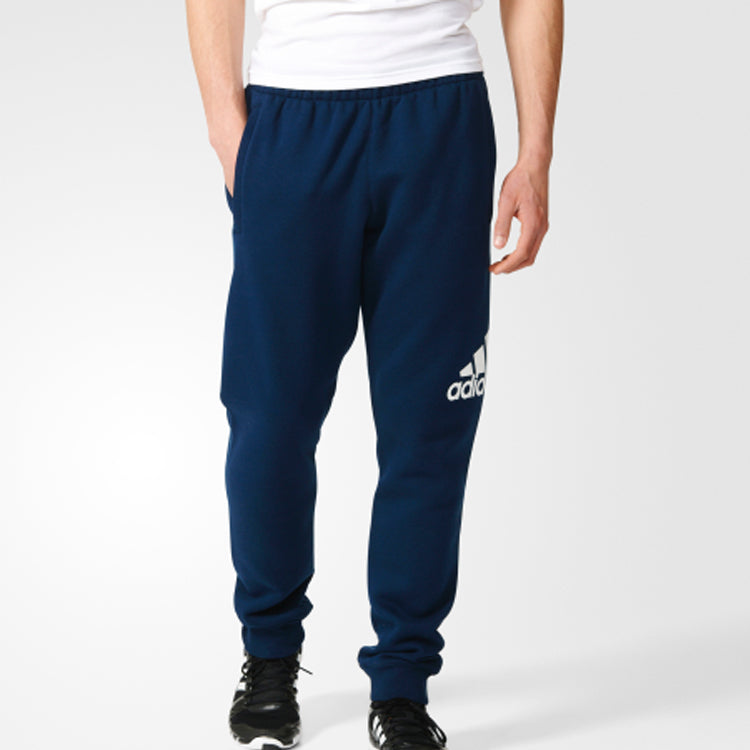 adidas Training Sports Knit Long Pants Navy Blue AY9002