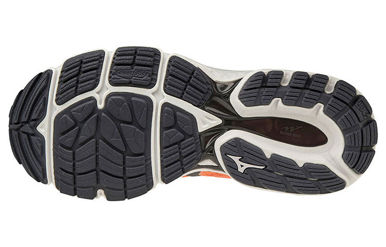 Mizuno Wave Inspire16 Lightweight Wear-resistant White Gray Orange J1GD204436