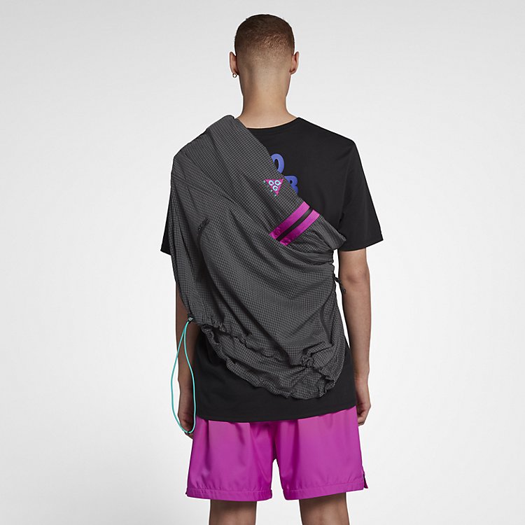 Nike ACG Woven Hooded Jacket 'Anthracite Magenta Jade' 931907-060