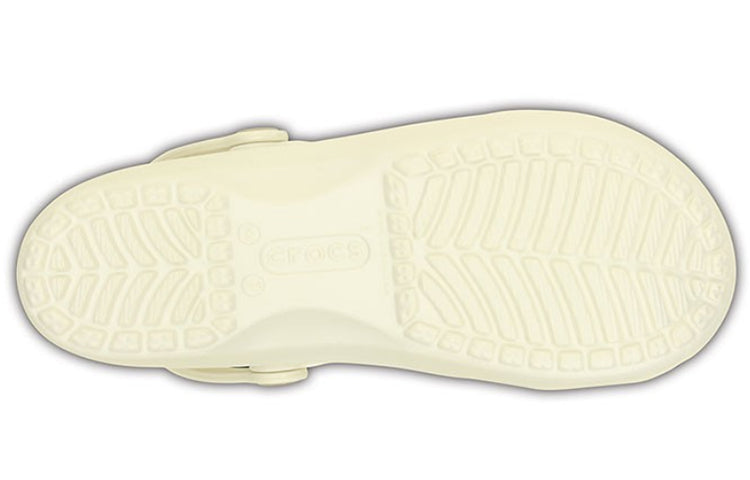 (WMNS) Crocs Classic Clog Beach White Sandals 202494-159