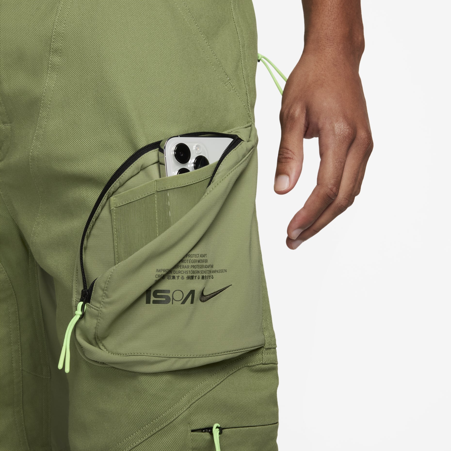 Nike ISPA Trousers 2.0 'Green' FB2713-334