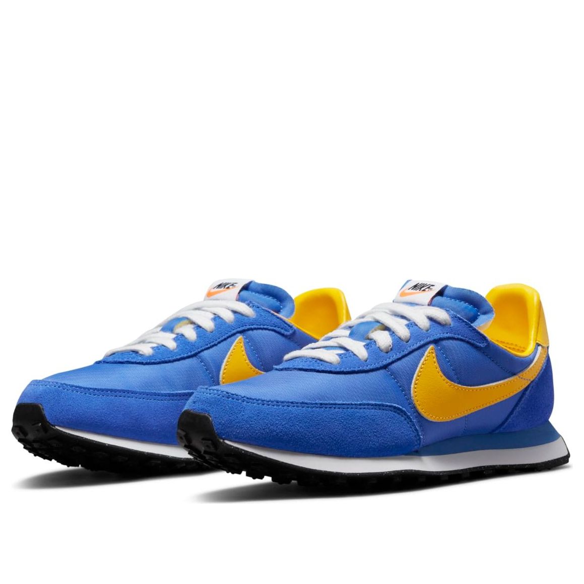 (GS) Nike Waffle Trainer 2 'Medium Blue University Gold' DC6477-402