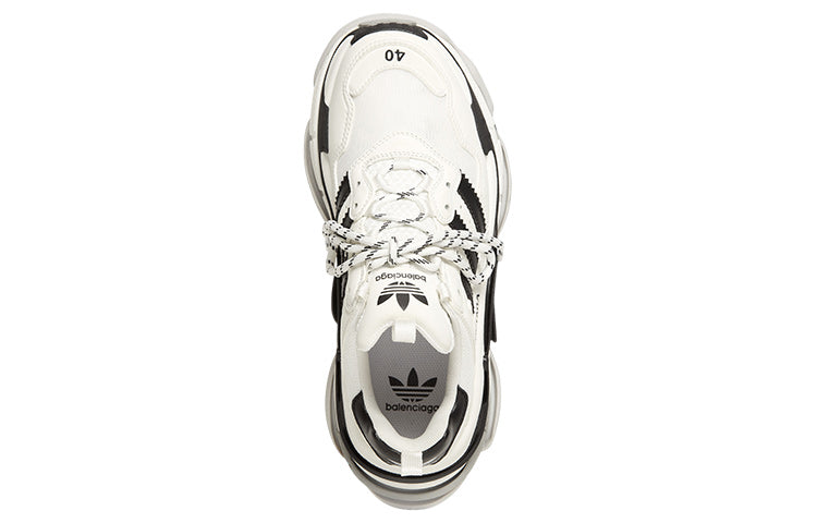 (WMNS) Balenciaga Triple S Sneaker x Adidas 'White' 710020W2ZB19112