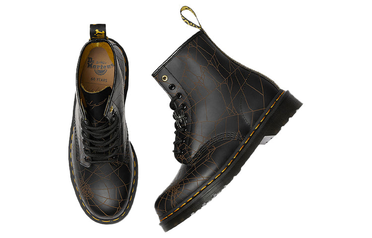 Dr. Martens x Yohji Yamamoto Spider Web Print Boots 25987001
