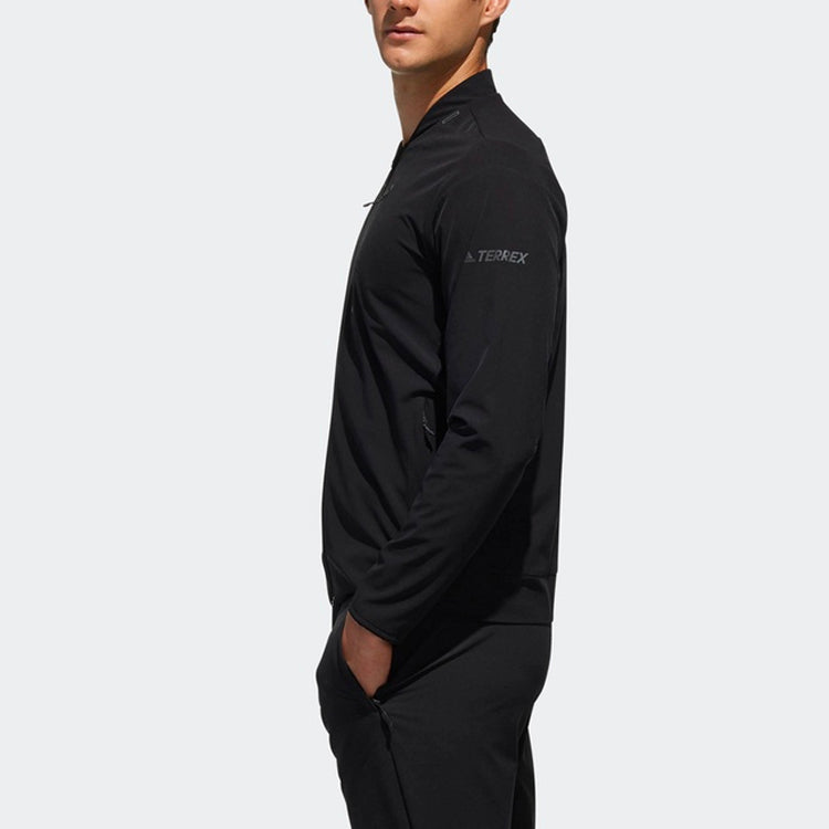 adidas Xplr Bomber Jkt Sports Running Jacket Black DW3767
