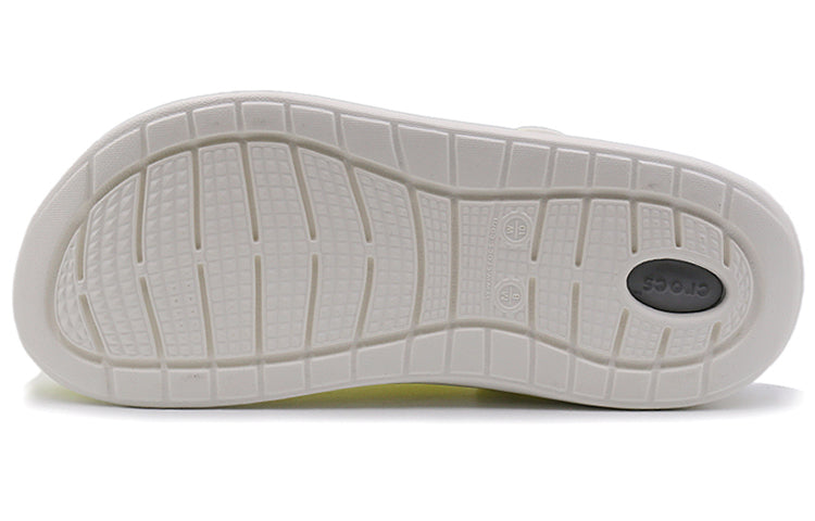 Crocs LiteRide Lazer Cut Clogs 'Yellow Beige' 204592-38L