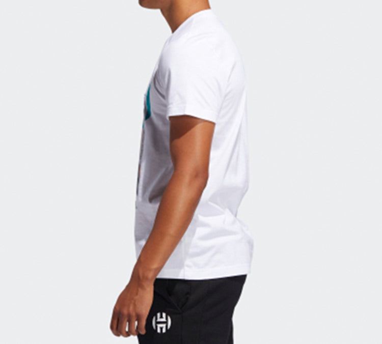 adidas Harden 3 GU Basketball Sports Short Sleeve White FM4776