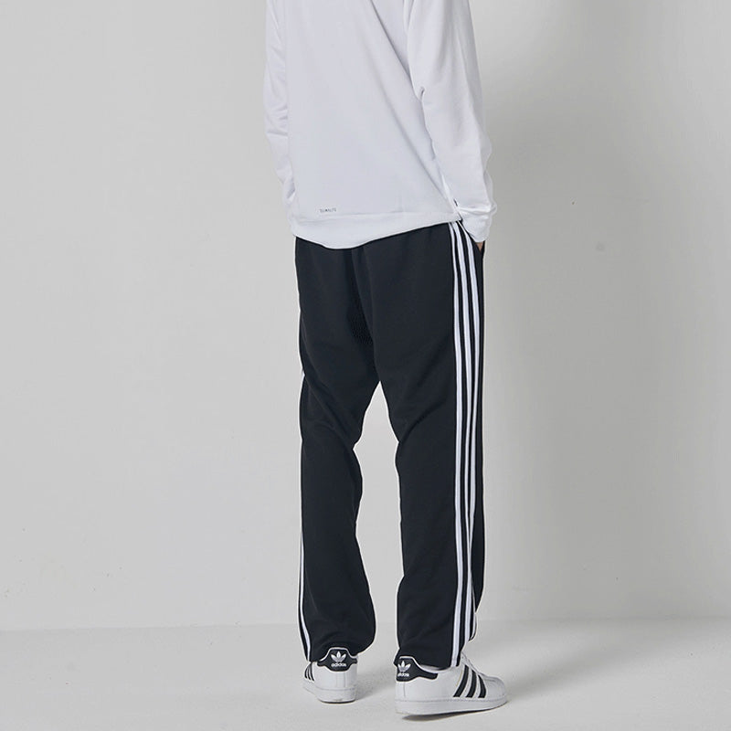 Men's adidas Straight Elastic Waistband Sports Pants/Trousers/Joggers Black TR30P2