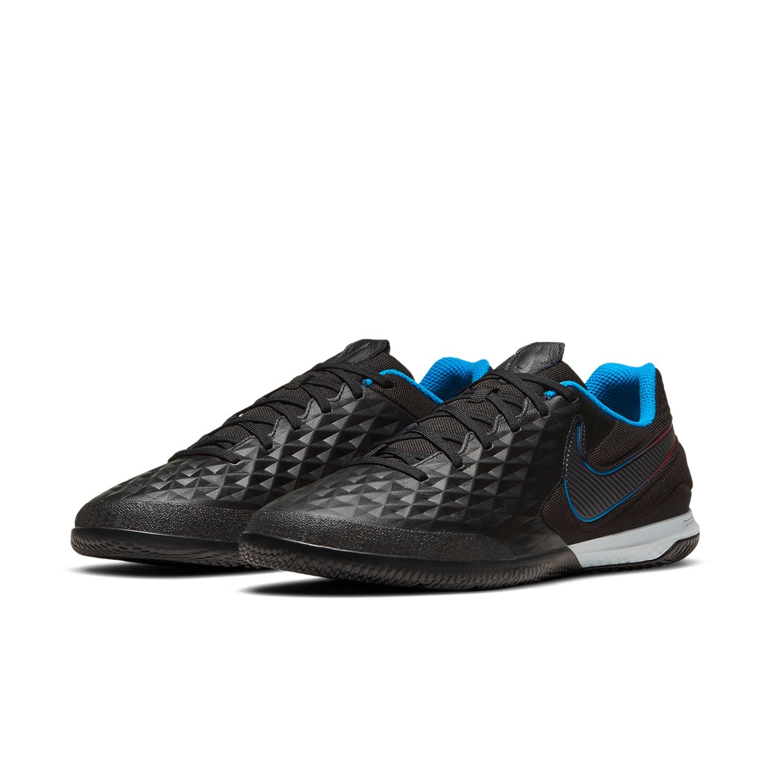Nike Tiempo React Legend 8 Pro IC 'Black Blue' AT6134-090