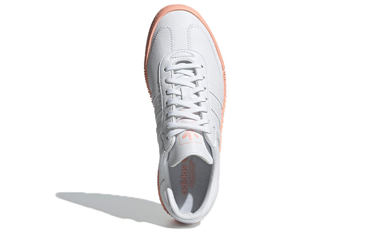 (WMNS) adidas Sambarose 'White Orange' GZ8615