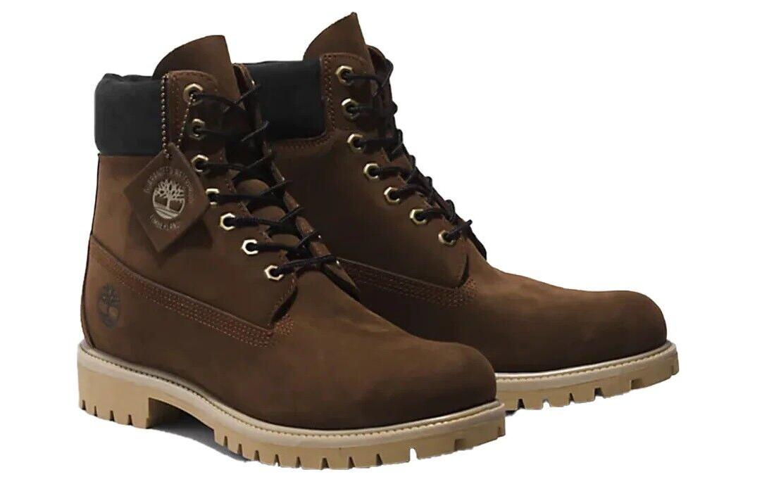 Timberland 6-Inch Premium Waterproof Boot 'Dark Brown Nubuck' TB0A62KN-968