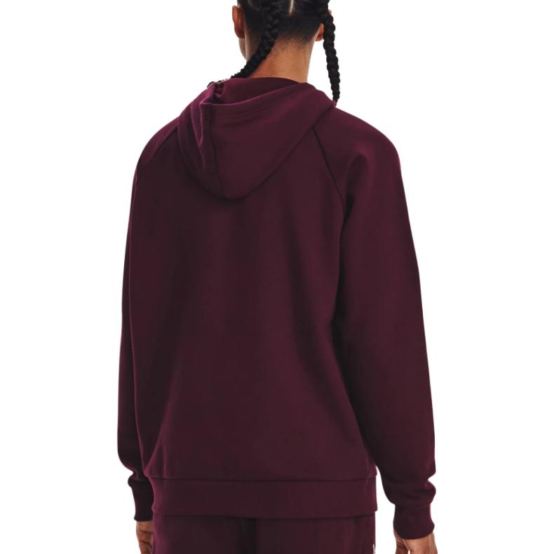 Under Armour Rival Fleece Logo Hoodie 'Burgundy' 1379758-600
