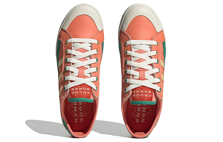 (WMNS) adidas neo City Canvas 'Orange Yellow Green' HQ6934