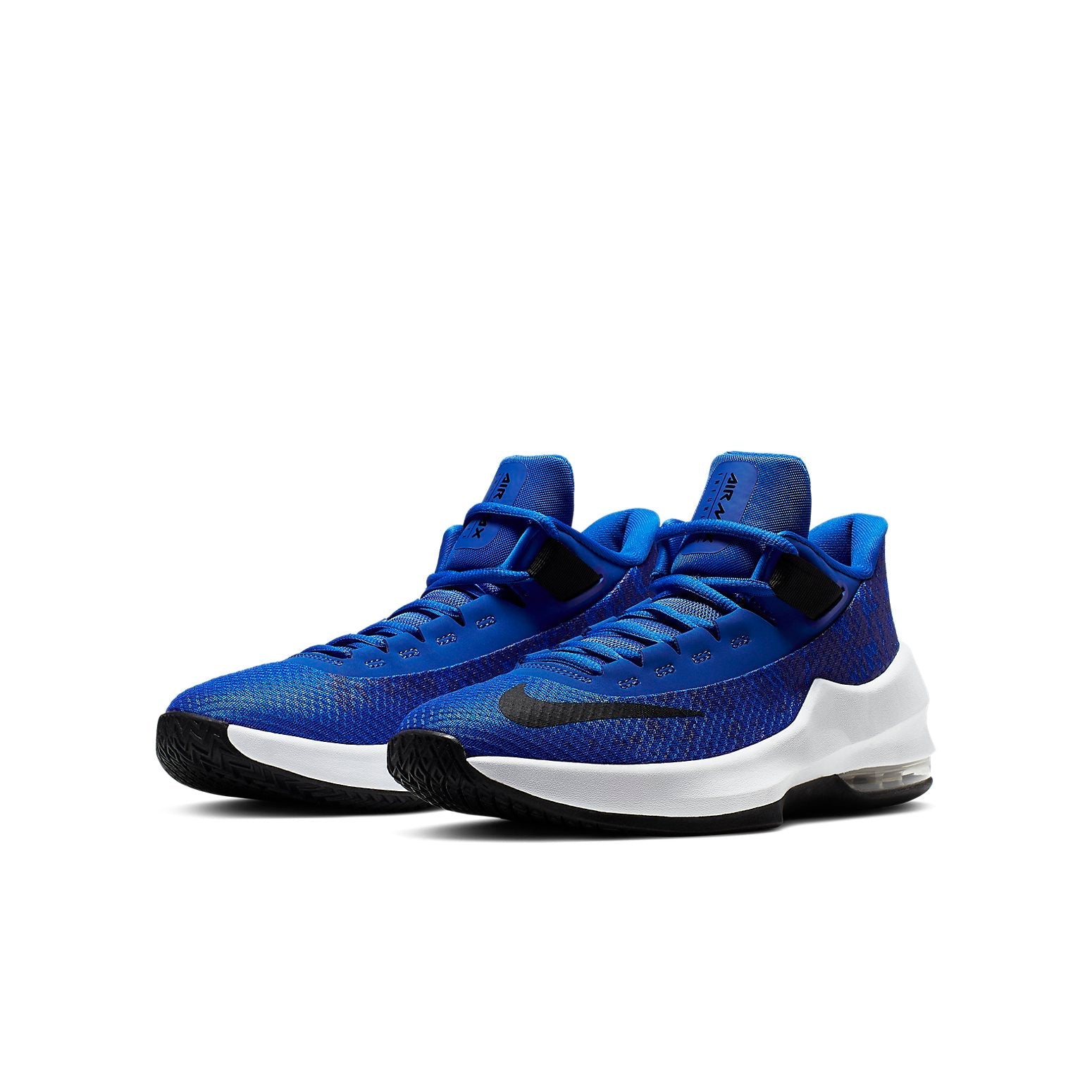 (GS) Nike Air Max Infuriate 2 Mid 'White Blue Black' AH3426-400